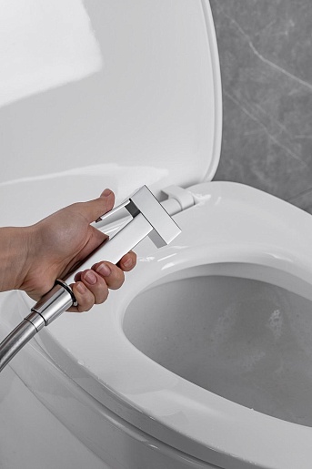 Allen Brau Смеситель с гигиеническим душем Infinity 5.21005-00 (с внутренней частью) хром – фотография-8